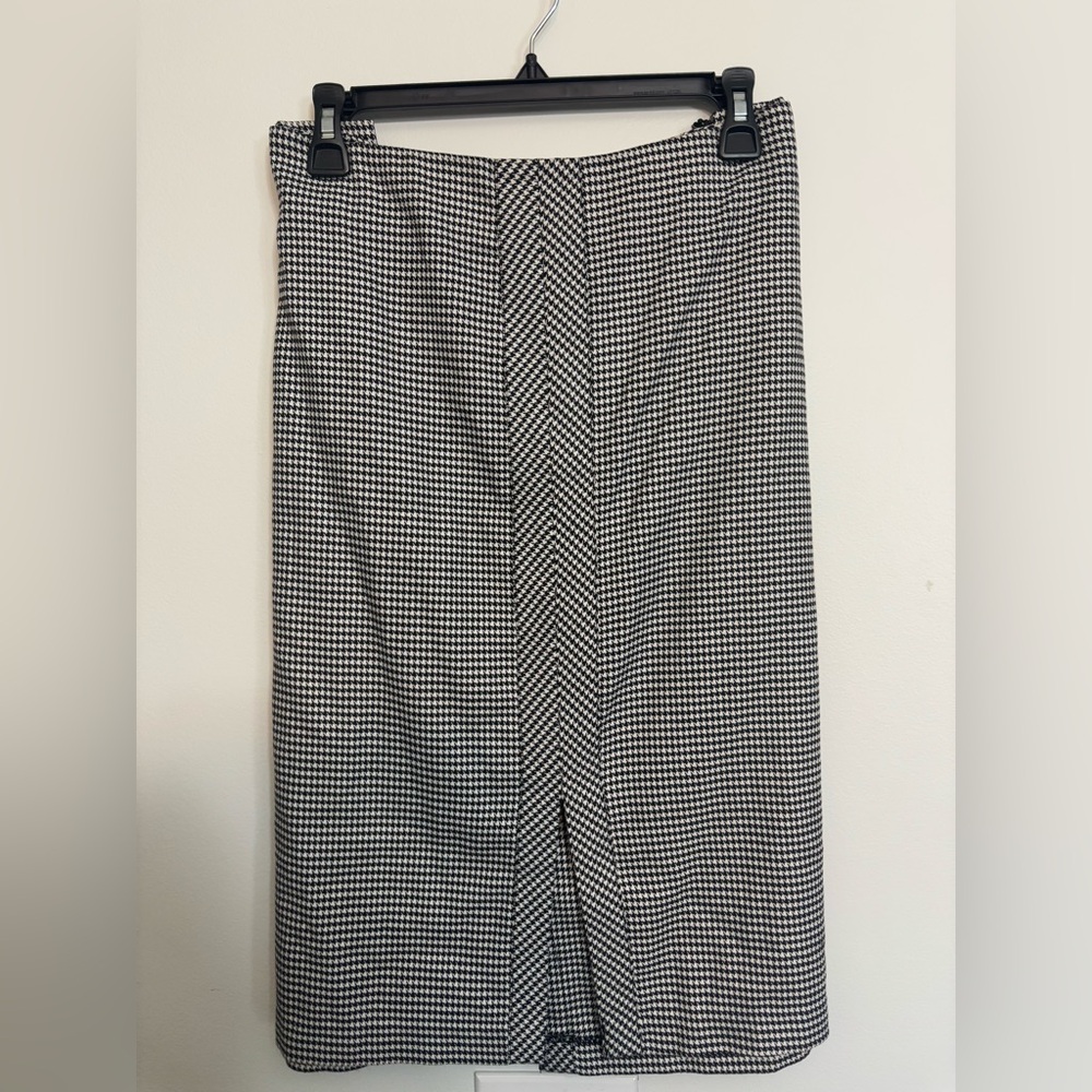 ELOQUII Houndstooth Skirt in Size 16